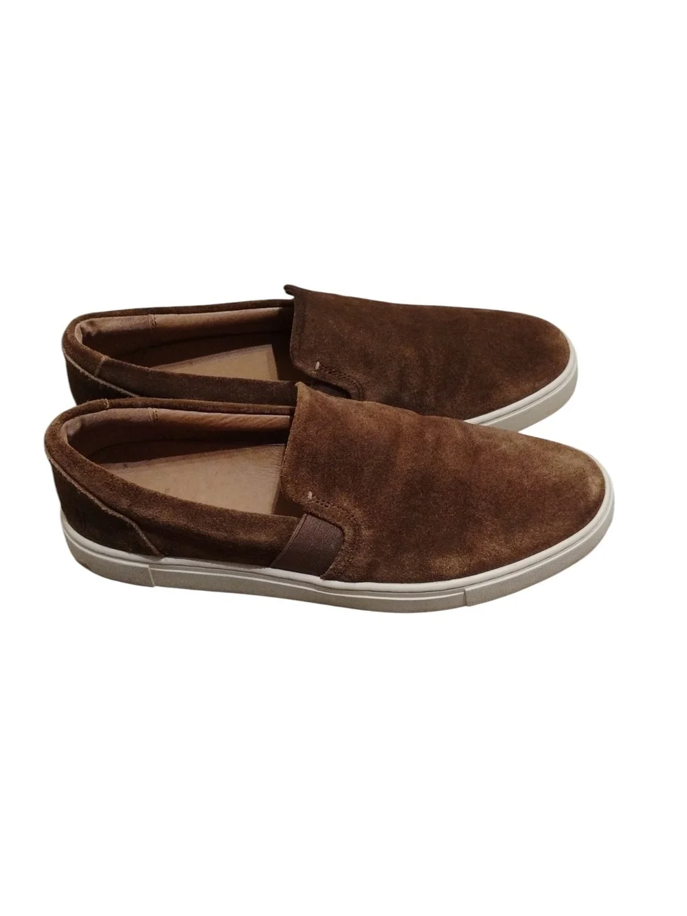 Frye Women's Ivey Brown Suede Slip-On Casual Shoes Size 9.5